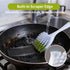 PPLJQS 3 Pack Dish Brush Scrub Brush with Handle - Stiff Bristles Dish Scrubber for Cleaning Dishes, Pots, Pans, Sink