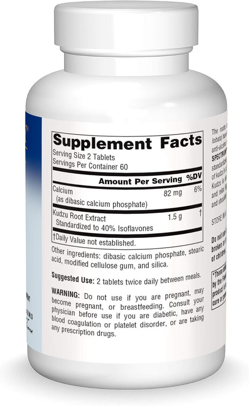Planetary Herbals Full Spectrum Kudzu Tablets, 120 Count