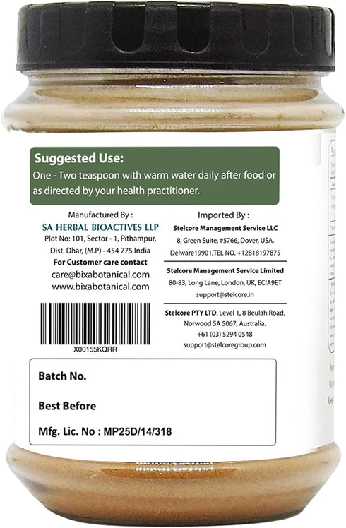 bixa BOTANICAL Sarsaparilla Root Powder (HEMIDESMUS INDICUS) - 100g(3.5 Oz) Pack of 1| Natural Blood Purifier & Cooling Agent |Anti Oxidant Herbal Supplement