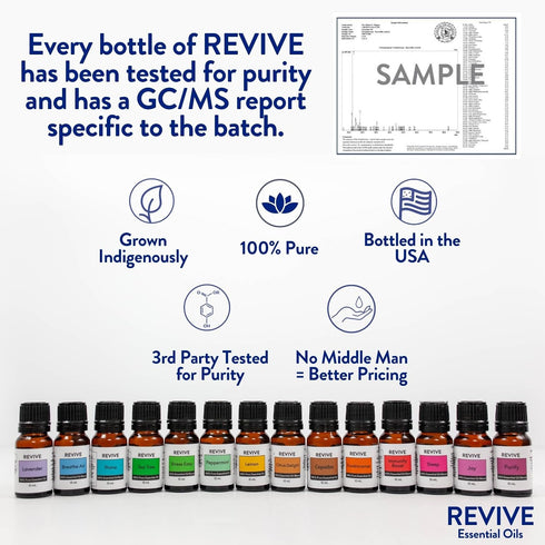 Revive Essential Oils Frankincense Boswellia Carterii 10mL Essential Oil - 100% Pure Therapeutic Grade