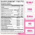 Nassiouy 12-In-1 5 2 Immune 100% 120 Beef Organ Supplement for Women - Beef Liver, Uterus, Kidney, Heart, Pancreas