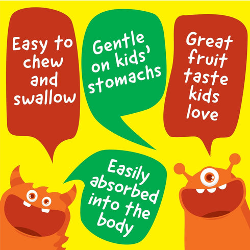 Kids Multivitamin with Iron & Minerals Chewable Tablets, 120 Chewables - Vegetarian, Mixed Fruit Flavor