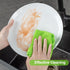 Microfiber Cleaning Cloth Roll - 80 Pack, 11.5x11.5, Tear Away Towels, Reusable and Washable Cleaning Rags