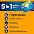 HAMMER 5-in-1 72 Count ARM & Plus OxiClean Stain Fighters: Laundry Detergent Power Paks, Fresh Scent