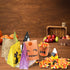Halloween Treat Bags, 24 Pcs Trick or Treat Goody Gags Gift Bags with 24 Pcs Stickers for Party Supplies