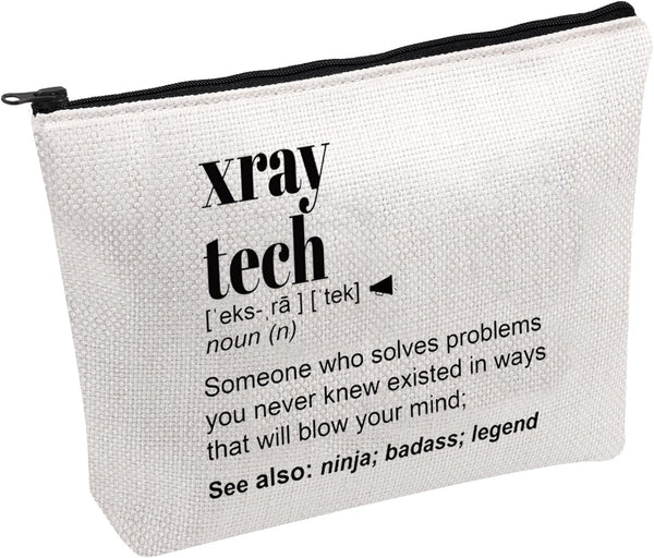Radiology Tech Cosmetic Bag, X-ray Radiology Gifts, Future X-Ray Tech Gift, X-ray Teach Appreciation Gift