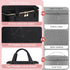 Nail Polish Organizer Case, Holds 40+ Bottles and LED Nail Lamp, Nail Supply Storage for Nail Tech (BLACK)