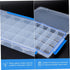 Portable Plastic Pill Organizer - Day Medicine Box for Travel