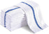 Bulk Bar Towels - 24 Pack Kitchen Dish Cleaning Cloths, Reusable Cotton for Hand Drying, Washing Dishes, Home Supplies