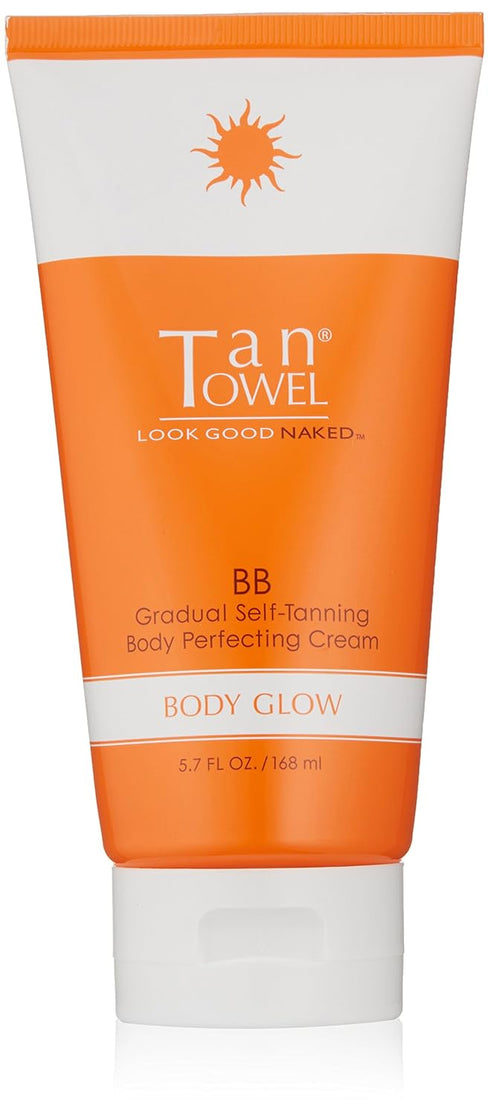 TanTowel Body Glow BB Cream, Gold, 5.7 Fl Oz (Single Pack)