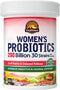 VITALITOWN Women’s Probiotics, 200 Billion CFUs 30 Strains, Vegan, Non-GMO, Digestive & Vaginal Support