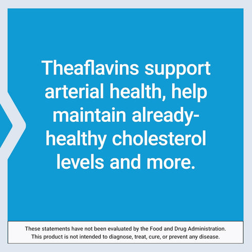 Theaflavin Standardized Extract – Tea Leaf Flavonoids, 30 Capsules by Life Extension
