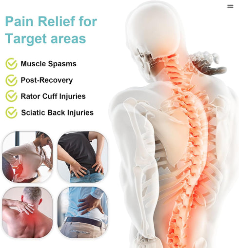 Relief Expert Extra Large Back Ice Pack (13”x21”), Reusable Ice Wrap for Back Pain Relief, Cold Compress Therapy
