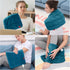 Comfytemp Weighted Heating Pad for Back & Cramps, 2.2lb Electric Neck Shoulder Heat Pad, FSA HSA Eligible, Washable
