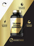 Carlyle Taurine 1000mg Capsules - 400 Count, Free Form, Non-GMO, Gluten Free Supplement