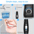 TUREWELL Water Dental Flosser for Teeth/Braces, 8 Jet Tips, 10 Pressure Levels, 600ML Oral Irrigator (Black)