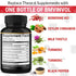Berberine Supplement with Ceylon Cinnamon, Turmeric, Artichoke, Milk Thistle - Berberine HCl Supplement Pills - 60 Capsules