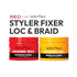 Red by Kiss Hold Locking Gel, Regular Hold for Thin Locs & Twists, Hydrating and Non-Frizz with Jamaican Black Castor