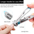 Nail Clippers for Thick Nails, Extra Wide Jaw Opening Stainless Steel Finger & Toe Nail Clipper Set (3 Pcs)