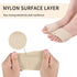 3 Pairs Fabric Metatarsal Pads, Gel Sleeve Cushions for Ball of Foot Pain Relief, Foot Health Care