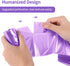 Small Trash Bags 1.2-Gallon, 120 Counts, Purple Bathroom Trash Bags for Bedroom Office