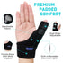 Trigger Thumb Splint - Thumb Spica Support Brace for Pain Relief, Sprains, Arthritis, Tendonitis (Black)