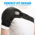 Injury Recovery Compression Support Sleeve, Shoulder Brace for Torn Rotator Cuff, Pain Relief, Fits Left and Right Arm