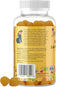 5-in-1 Kid's Immune Support Gummy with Manuka Honey, Vitamin C, Zinc, Echinacea, Ginger - 60 Count, Natural Citrus