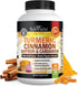 Turmeric Supplement with Saffron, Cinnamon & Cardamom - 60 Capsules, Natural Tumeric Curcumin Joint Support Supplement