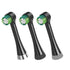 Waterpik Triple Clean Replacement Brush Heads, Black, OTRB-3WB, 3 Count (Pack of