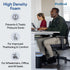 24" 18" 4" Foam Seat and Wheelchair Cushion x x - Comfort and Pressure Relief Seat Cushion for Office Chair - Prevents