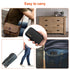 Professional Manicure Pedicure Kit for Men, Nail Grooming Tools with Travel Case, Finger and Toe Nail Clippers