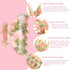 WILLBOND 6 Pieces Medium Hair Claw Clips for Thin Hair, 2.6 Inch Tortoise Shell Clip, Banana Jaw Hairpin, French Style
