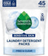 Seventh Generation Laundry Detergent Packs, Free & Clear, Made for Sensitive Skin,