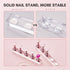 Makartt Nail Stand for Nail Art Display - Practice Holder for Painting Nails with 1M Double-sided Tape