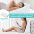 Wedge Pillow Case Cover 25x24x12 - Waterproof Triangle Incline Wedge Pillow Protector with Zipper & Pocket (Cover Only)
