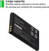 Replacement Battery for RTI 41-500012-13 ATB-1100-SANUF, Fits for RTI Pro, 3.7V Li-ion 1200mAh
