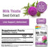 SOLARAY Milk Thistle Seed Extract, 175mg, Antioxidant for Healthy Liver, Non-GMO & Vegan