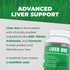Balance ONE Liver Support Supplement with Milk Thistle Extract, Dandelion Root & Molybdenum, Vegan Capsules, 1 Month