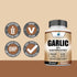 American Standard Supplements Garlic 2400mg with Black Pepper Extract - 120 Vegan Non-GMO Gluten Free Capsules, 40