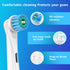 Toothbrush Heads for Oral B - 4 Pack | Professional Electric Replacement Heads, Compatible with Oral B Braun, Medium