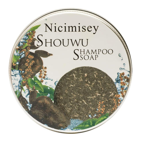 Solid Shampoo Bar for Natural Darkening, Hair Loss Treatment & Regrowth for Men & Women
