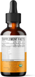 Liquid Probiotic for Women, Men & Kids, USDA Organic Acidophilus Probiotic Liquid & Alfalfa Blend