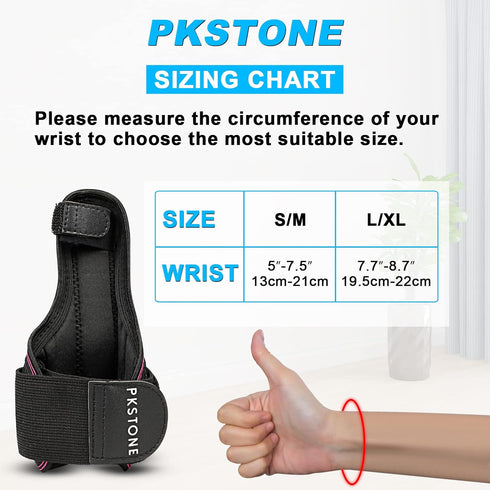 Thumb Brace, Adjustable Breathable Spica Splint for Right and Left Hand, Pain Relief for Carpal Tunnel, Arthritis