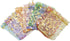 YYaaloa 100PCS Mini Sheer Heart Mixed Organza Bags, 7X9 cm/2.7X3.5 inches Drawstring Gift Bags (Mixed)