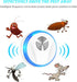 6 Packs Ultrasonic Pest Repeller Indoor, Mouse Repellent Plug in for Roach, Rodent, Bugs, Rat, Mosquito, Spider