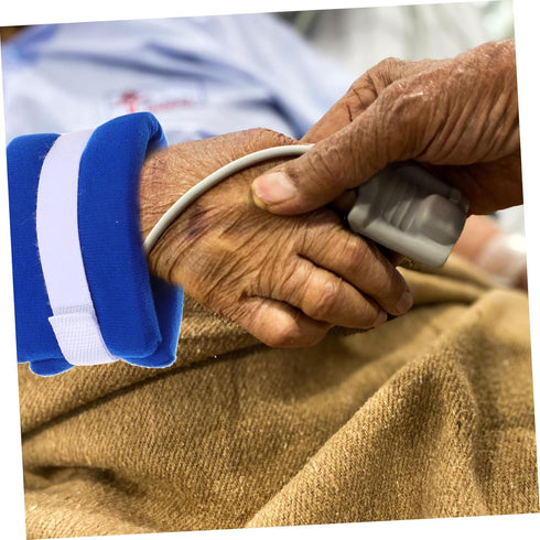 Set 2 of Medical Straps for Hands and Feet - Fall Prevention for Seniors and Disabled