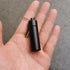 LETAOWJ Small Pill Box Waterproof Keychain Pill Holder Portable Travel Pill Container Metal Case with Keyring