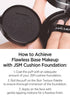 JUNG SAEM MOOL Natural Cover Cushion Puff, 2.1 Inch Round Shape for Smooth Fitting