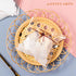 200pcs 5.5x5.5in Lovely Lace Bowknot Clear Biscuit Roasting Treat Present DIY Plastic Candy Wrappers